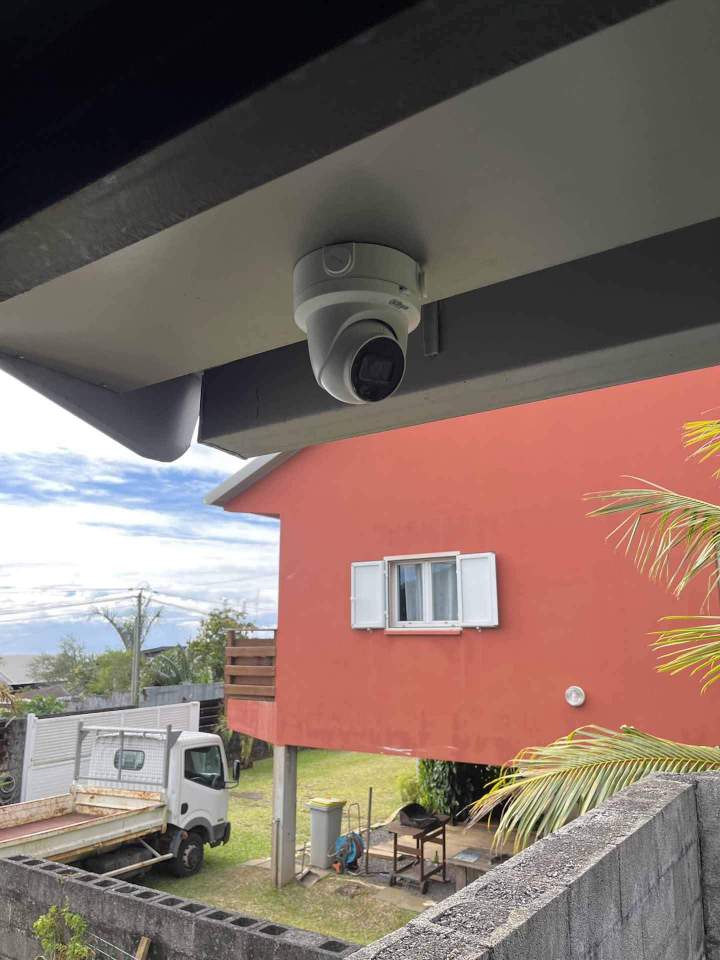 Pose de caméras de surveillance La Réunion